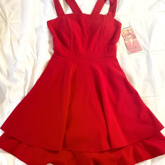 Red Party Dress - Picture 1 of 2